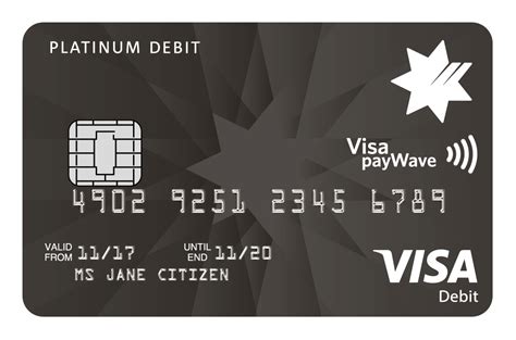 nab visa platinum debit card.